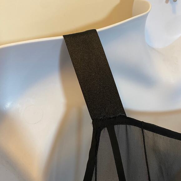 Vintage JL Studio for Jessica London NWT Deadstock Black Formal Dress Gown 14W - Picture 8 of 12